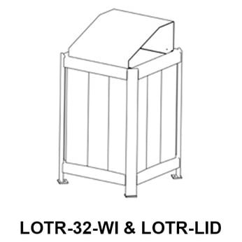 Lofty-Litter-Receptacle-Line-Drawing